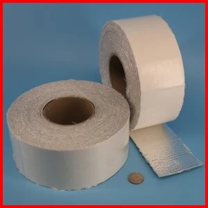 Stainless Steel Foil Coated Fiberglass Tape