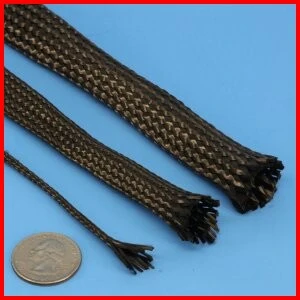 Carbon fiber braided sleeve high strength high temperature heat resistant