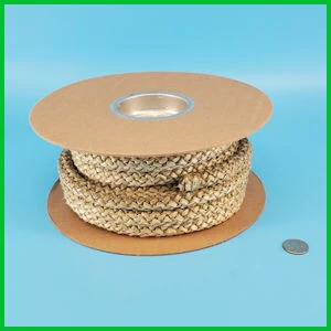 Fiberglass with Vermiculite coating Rope high temperature heat resistant round