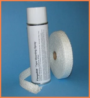 Gasket tape Adhesive Mounting spray pipe duct door flange