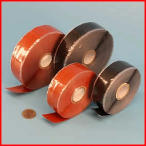 MIL-I-22444 silicone rubber sinusoidal weave glass supported electrical tape