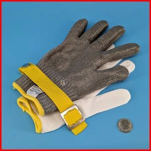 Safety Gloves Handling Metal Foils