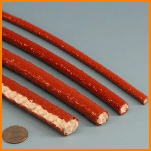 Fiberglass Rope With Silicone Rubber Coating Gasket Seal