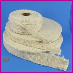 Ceramic Fiber Woven Tape Gasket Thermal Insulating