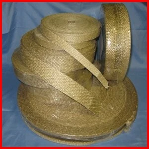 Vermiculite Coated Fiberglass Thermal Heat Insulating Tape