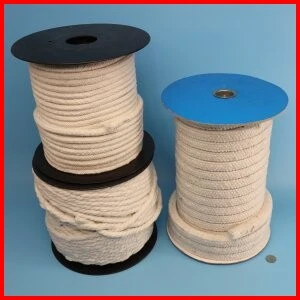 Fiberglass Knit Soft Dense Square Rope Gasket Seal