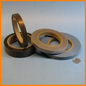 PTFE skived tape with silicone acrylic adhesive