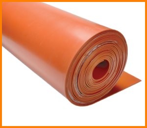 Heat Resistant Soft Extruded 1mm Silicone Matt Roll Rubber Sheet
